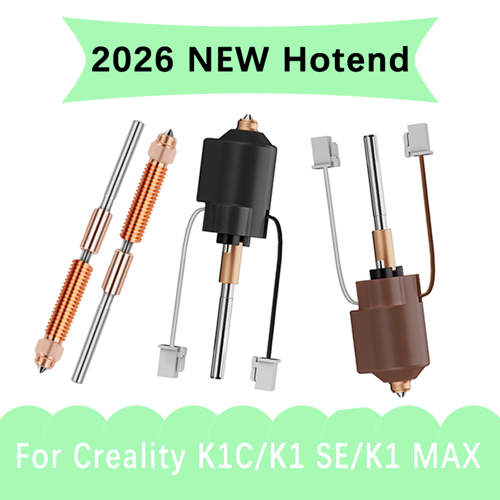 High Flow Ceramic Hotend - Nuevo Hotend 2026 para Creality K1C