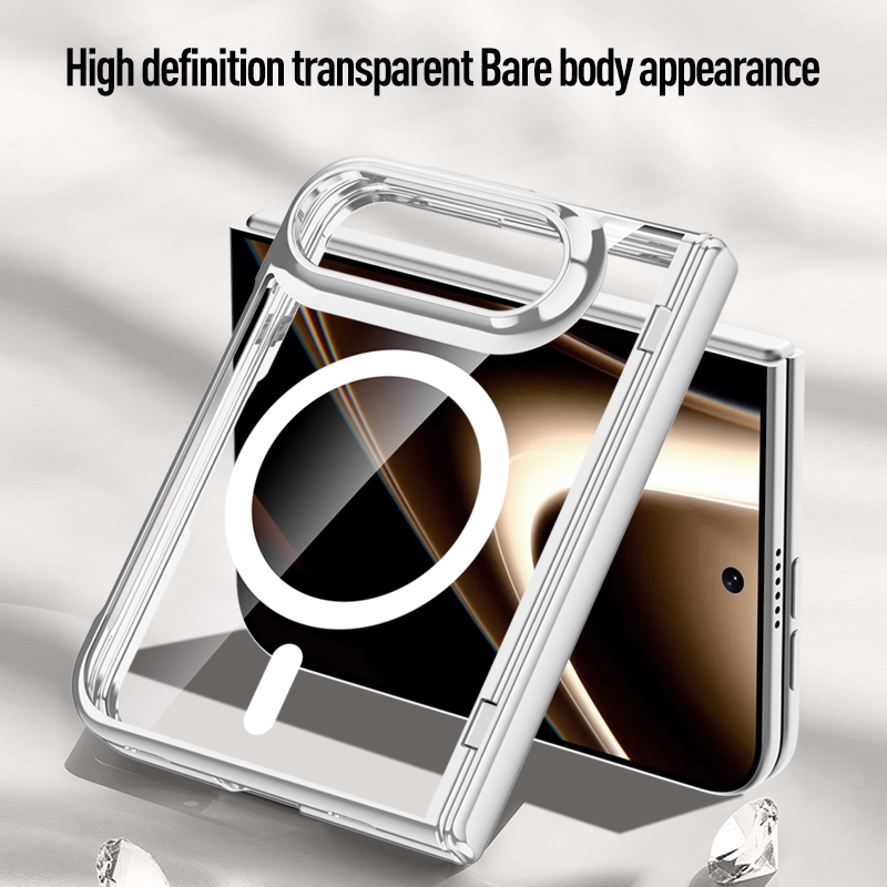 Glass Bed - Funda magnética transparente de lujo para