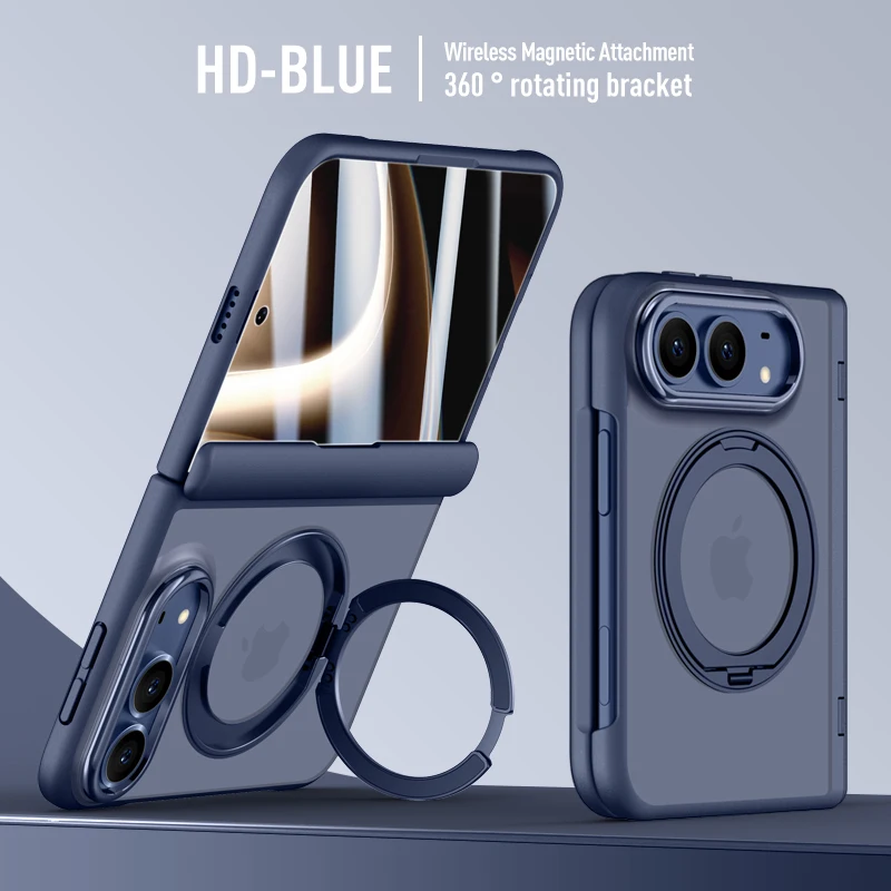 Glass Bed - Funda para teléfono con soporte magnético