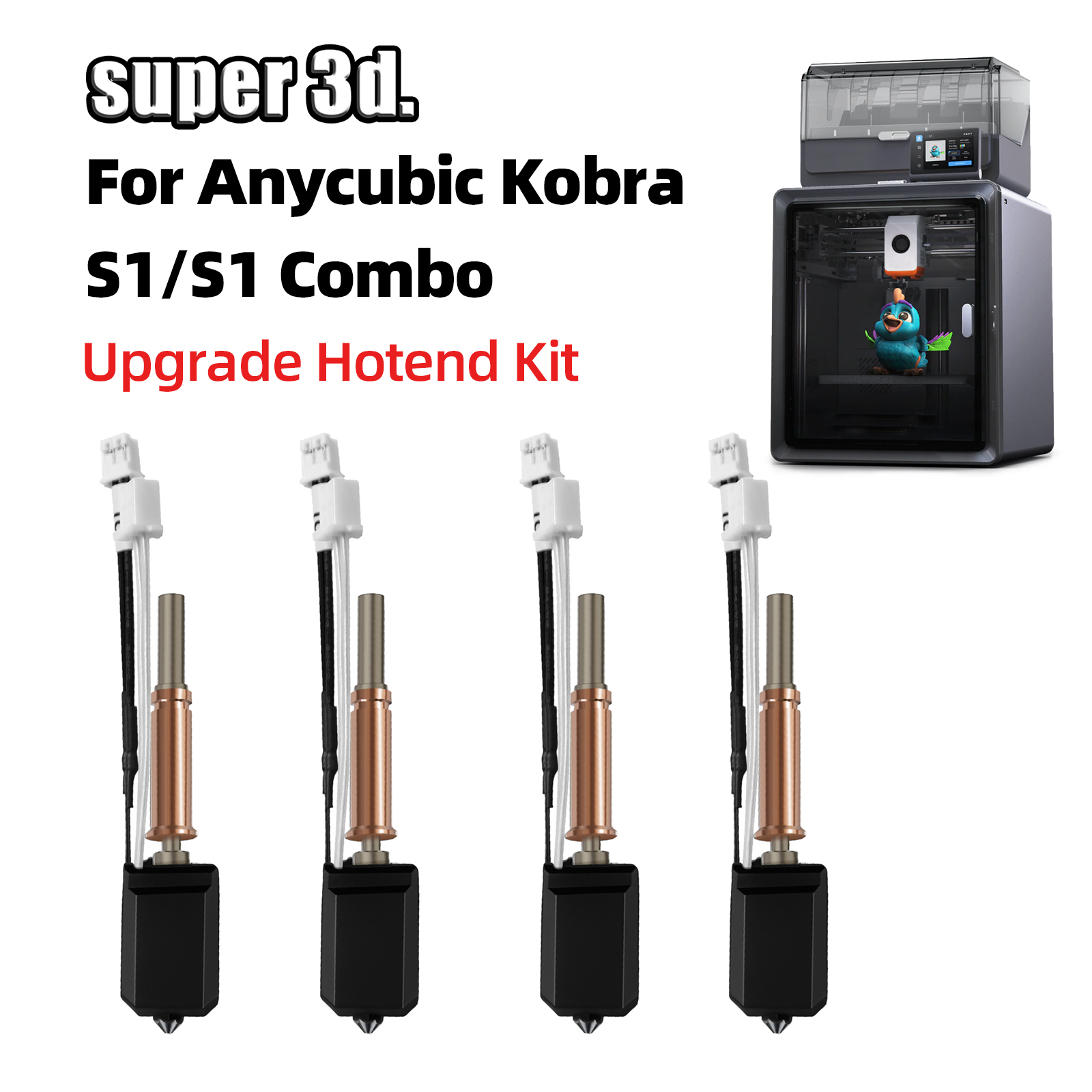 Hotend Assembly - Kit de Hotend Mejorado para Anycubic