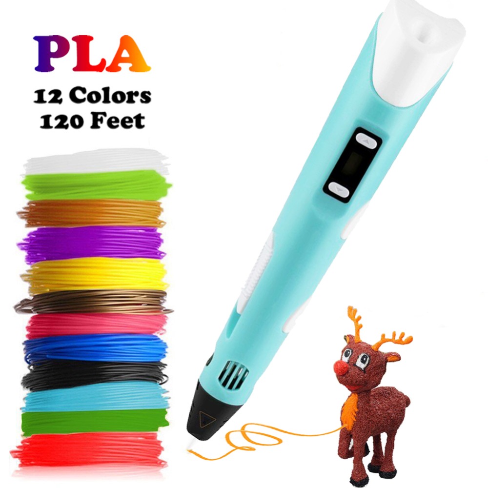 Pla Filament - Dikale-Bolígrafo 3D con pantalla LED para