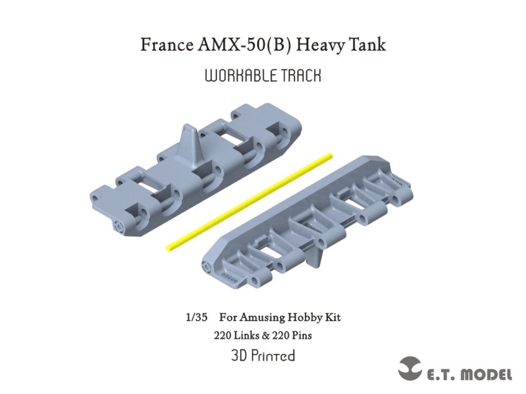 Resin Printer - Modelo ET 1/35 P35-040 Francia AMX-50(B)