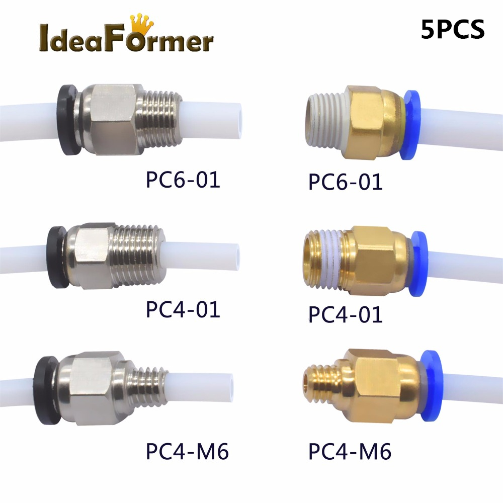 Filament 1.75 - 5 uds montaje rápido PC4-01 PC6-01
