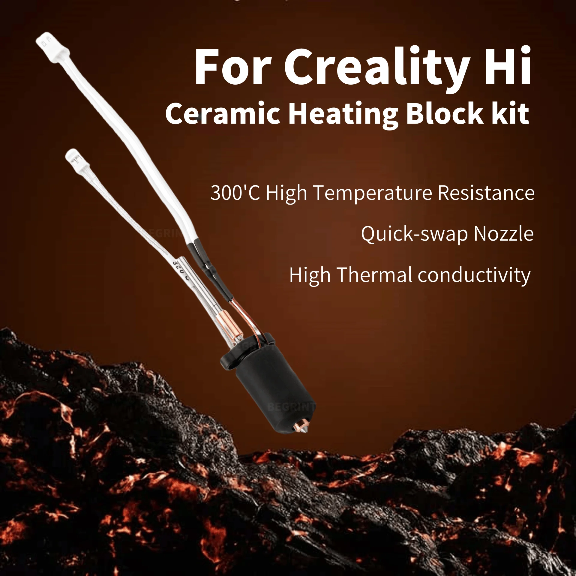 Kit Hotend mejorado para Creal - Hotend Assembly reseña y precio