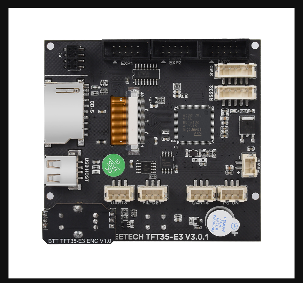 BIGTREETECH TFT35 E3 V3.0 pant - Btt Skr Mini reseña y precio