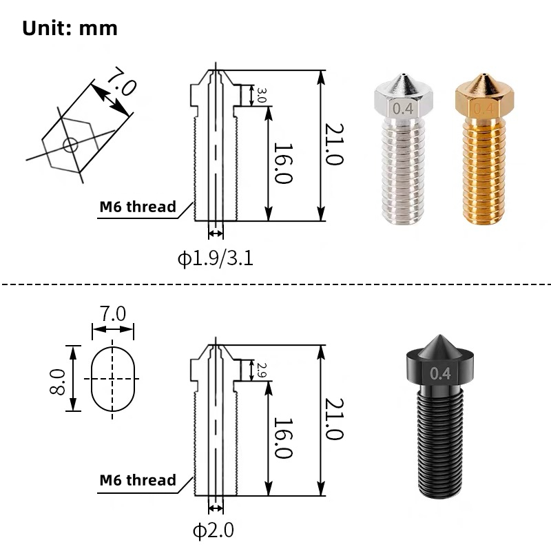 Boquilla volcánica para artill - Direct Drive Extruder reseña y precio