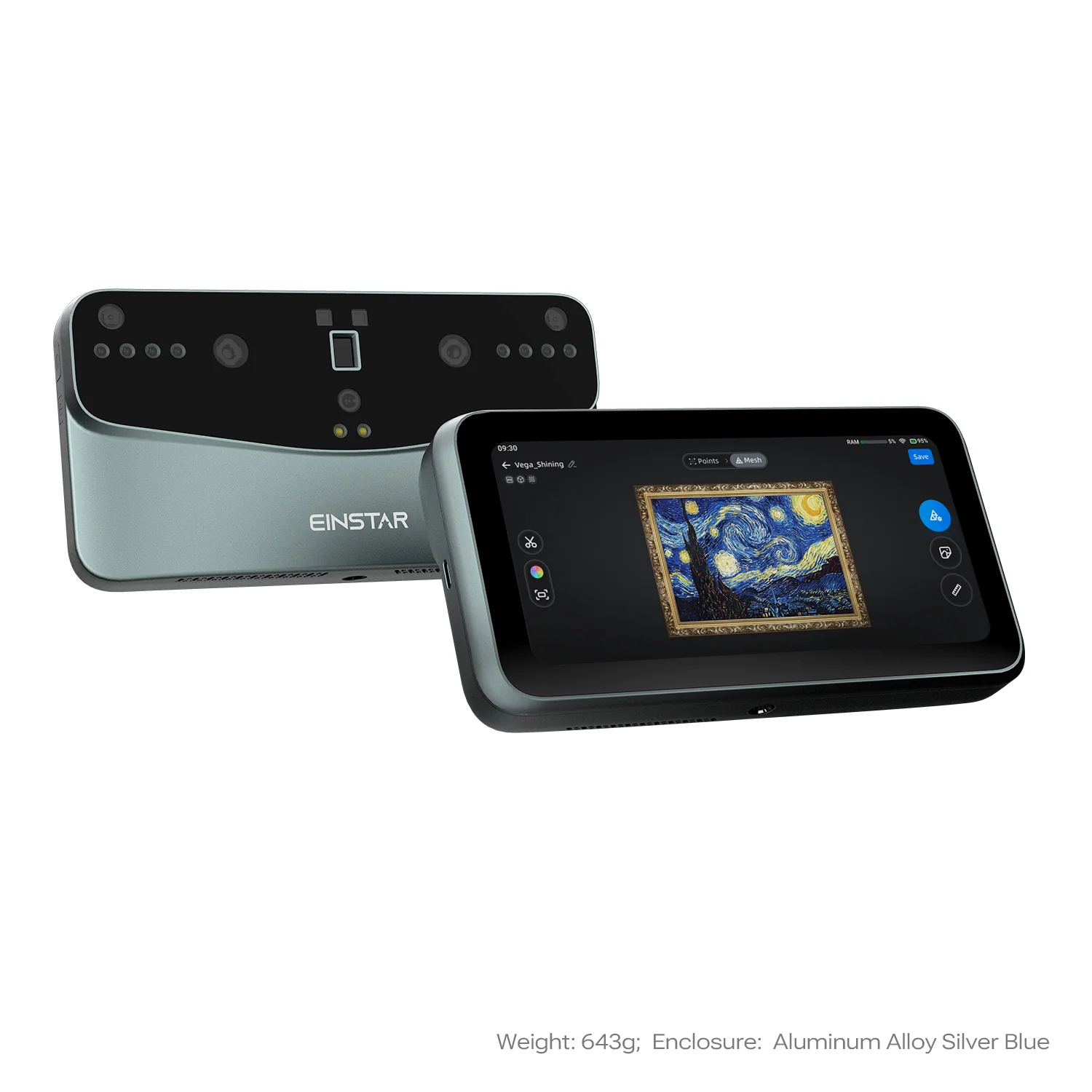 Escáner Shining Einstar Vega d - Handheld 3D Scanner High Precision reseña y precio