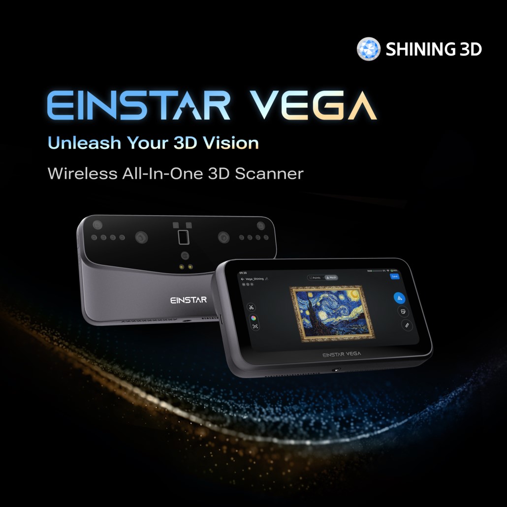 Escáner Shining Einstar Vega d - Handheld 3D Scanner High Precision reseña y precio