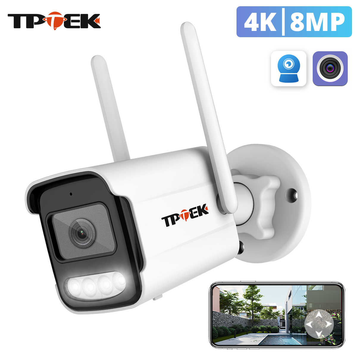 Cámara IP 4K de 8MP, Cámara de - Btt Skr Mini reseña y precio