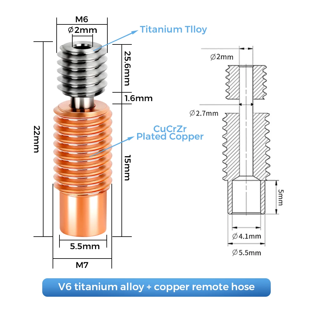 Piezas de impresora 3D E3D V6  - Direct Drive Extruder reseña y precio