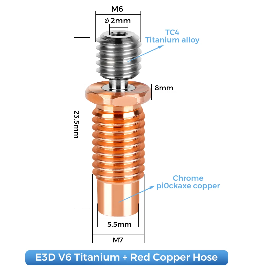 Piezas de impresora 3D E3D V6  - Direct Drive Extruder reseña y precio