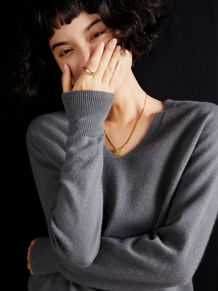 Jersey de Cachemira con cuello - Resin Vat reseña y precio