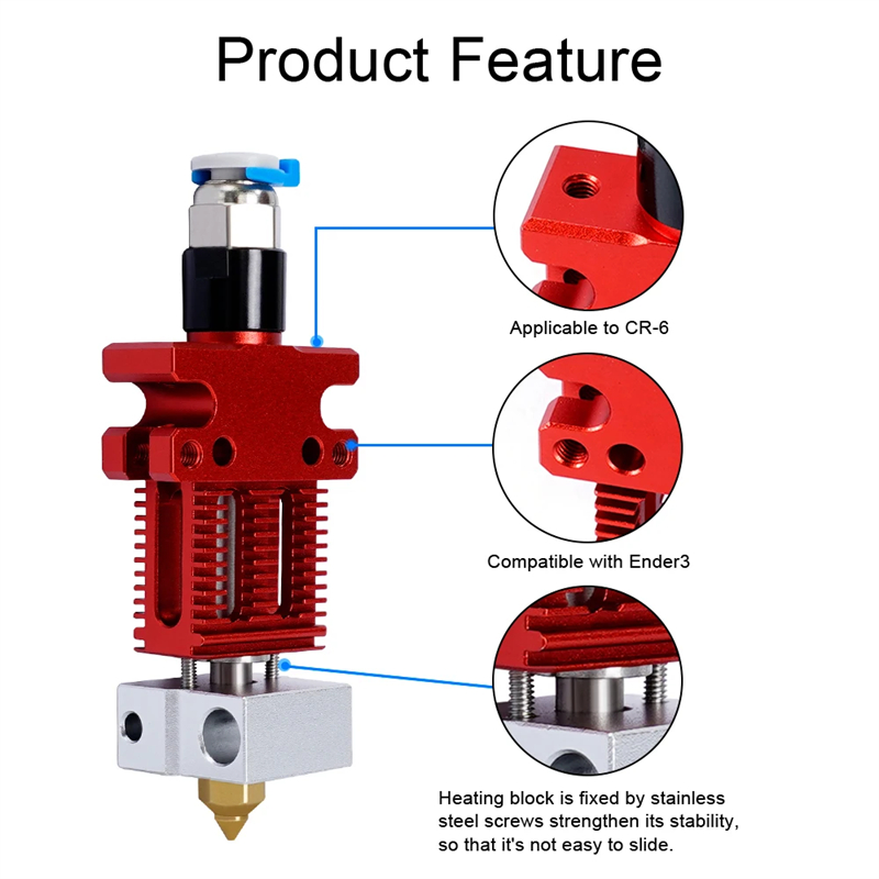 Piezas de impresora 3D CR6 SE  - Direct Drive Extruder reseña y precio