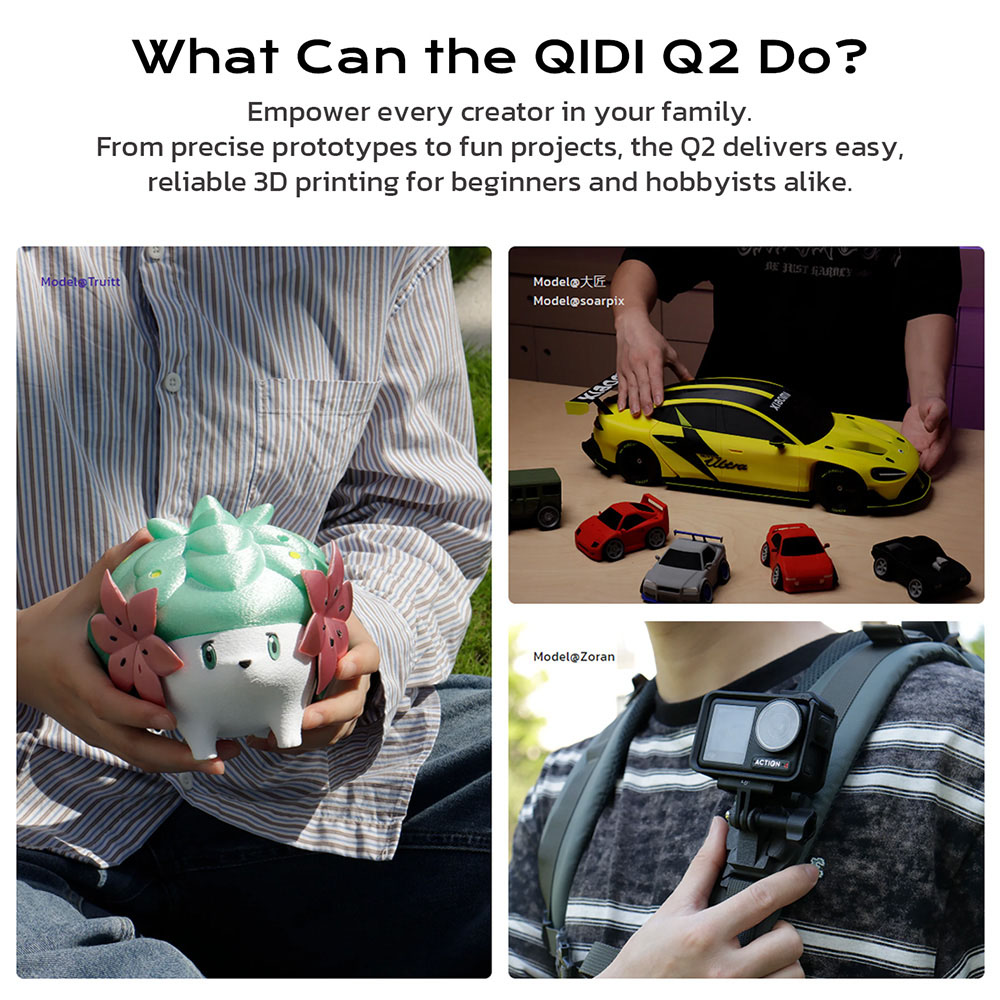 Impresora 3D QIDI Q2 – Nivelac - 3D Printer Stand reseña y precio