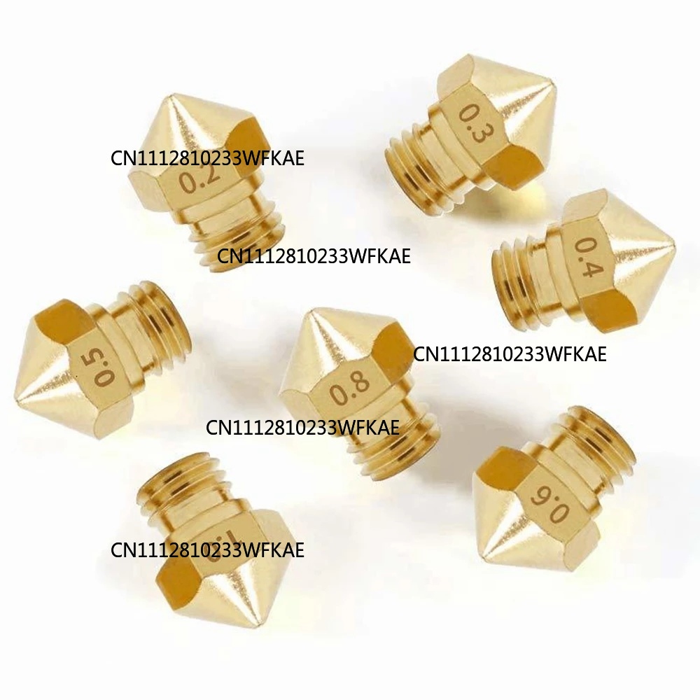 5 boquillas extrusoras MK10 M6 - Printer Nozzle reseña y precio