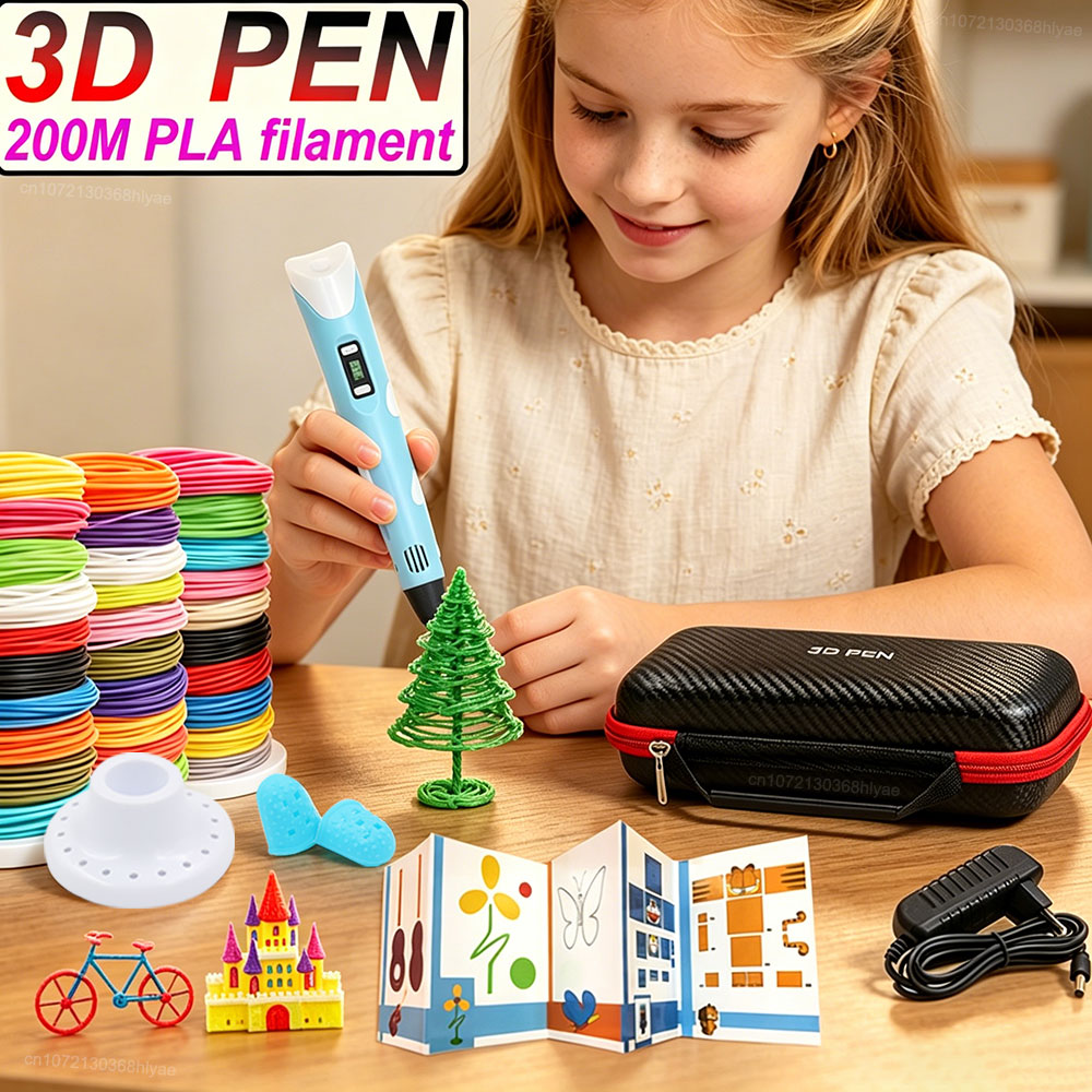 Nuevo bolígrafo 3D para niños  - Pla Filament reseña y precio