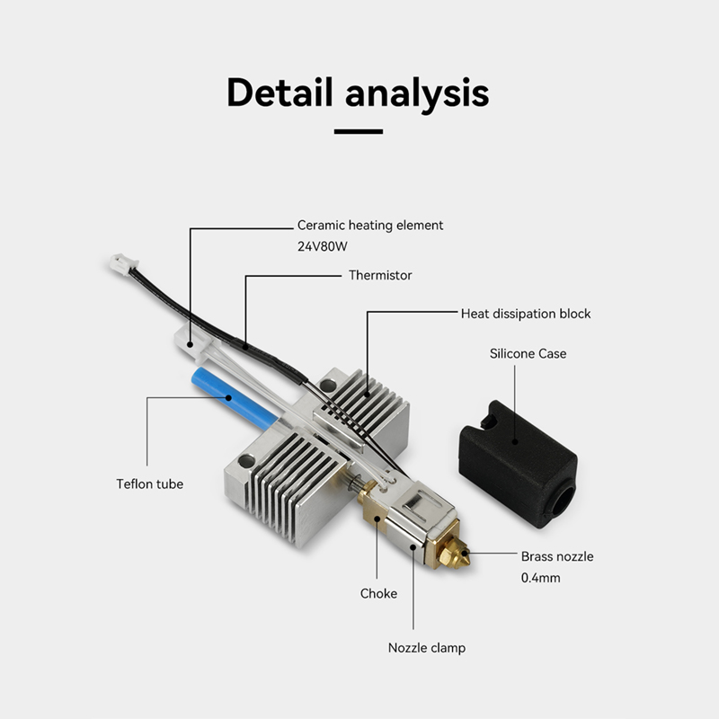 Cabezal de impresión 3D para i - Hotend Assembly reseña y precio