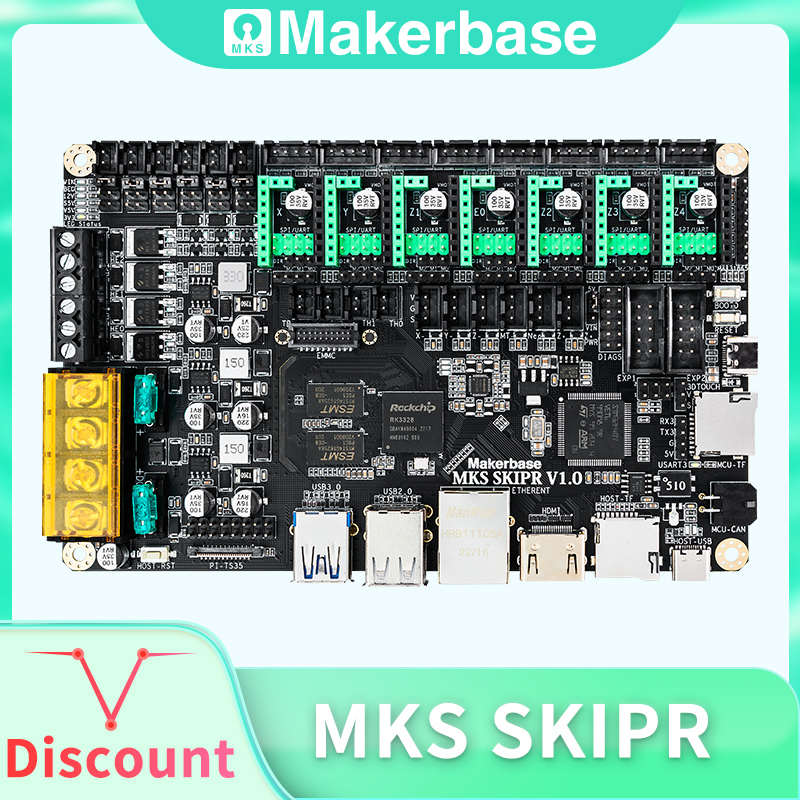 Placa para impresora 3D Makerb - Mks Sgen reseña y precio