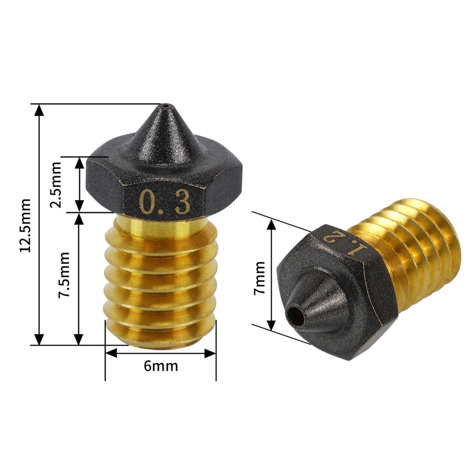 Boquilla de acero duro de alta - Filament 1.75 reseña y precio