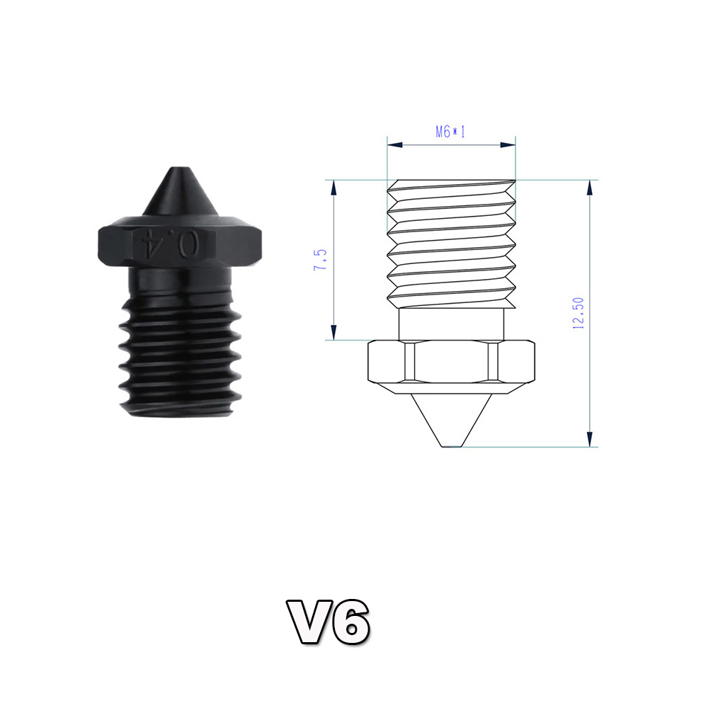 Boquilla de acero duro de alta - Filament 1.75 reseña y precio