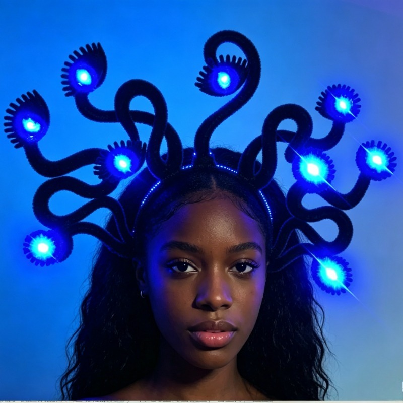 Diadema luminosa con diseño de - Cobra Extruder reseña y precio
