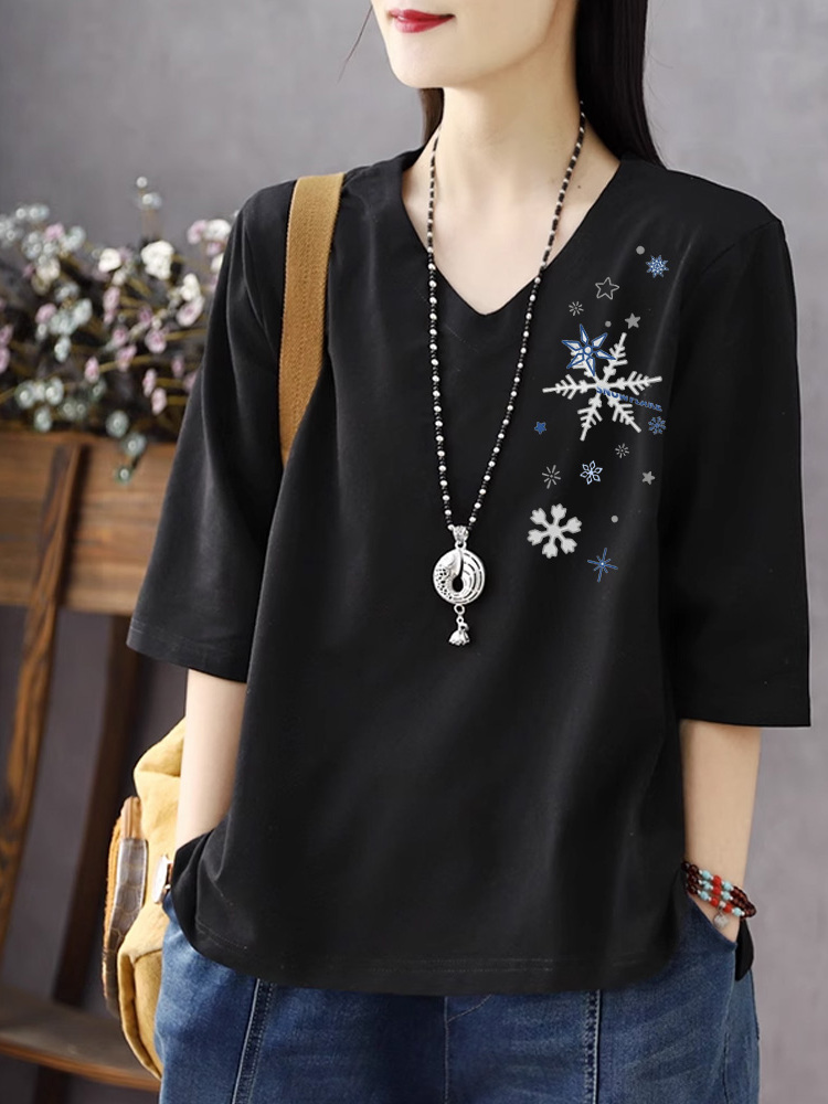 Camiseta de algodón puro con c - Resin Vat reseña y precio